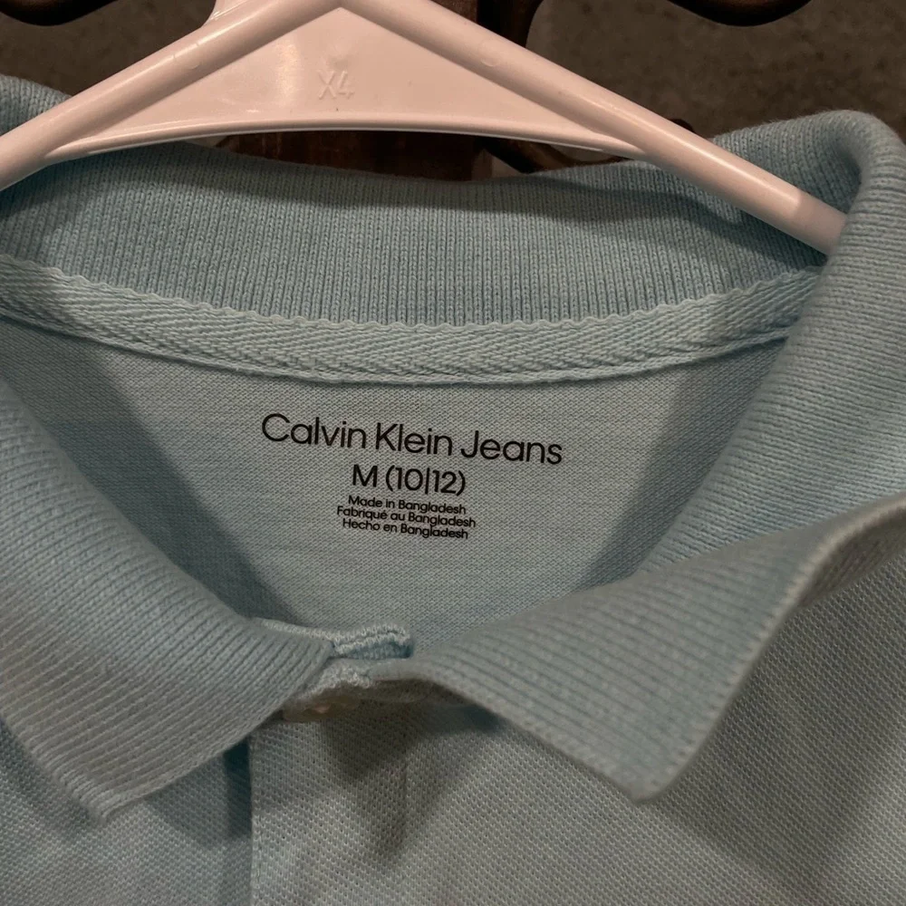 Calvin Klein Jeans Sky Blue Polo Shirt